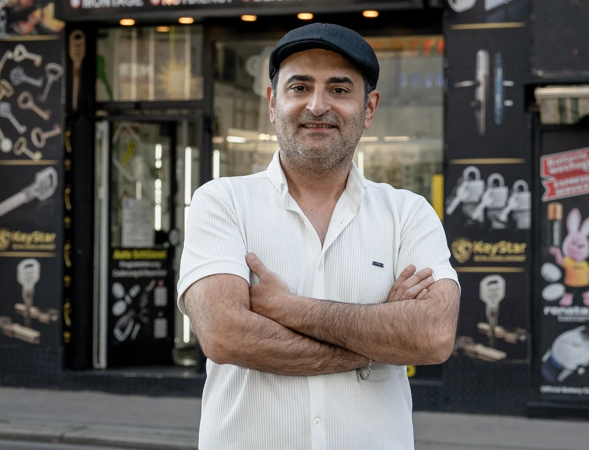 Herr Haimov, Schlüsseldienst Wien 1210 Floridsdorf — Aufsperrdienst nahe Donauinsel und Floridsdorfer Markt